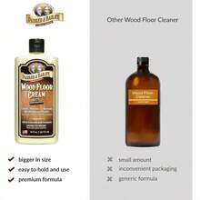 Parker & Bailey Wood Floor Cream For Hardwood, Laminate & Faux Floors, Shine Restorer & Cleaner For Home, Cuts Grease, 16 Oz - 16盎司(1包) - 查看 5