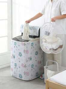 غطاء واقي من الغبار لمروحة كهربائية بطبعات فاكهة ملونة، عبوة فردية، تصميم مغلق بالكامل من الأرض إلى السقف. غطاء منزلي عالمي جديد مناسب للمطبخ وغرفة المعيشة والنوم. - متعدد الألوان - مشاهدة 12