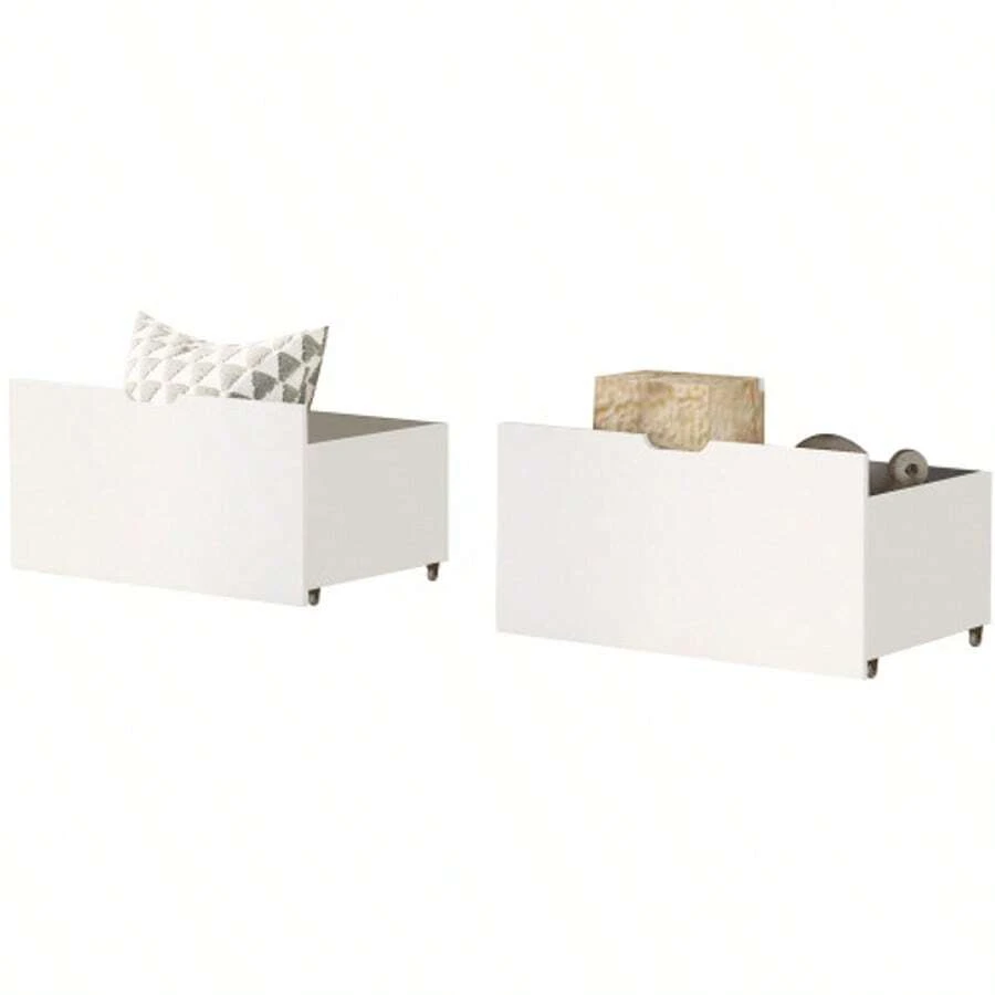 2 Drawers, Suitable For Use With A Baby Cot - White - View 1