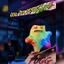 Spin Master Fuggler New 9-Inch Plush Toy, Fugg Life Series, Funny Ugly Monster Stuffed Animal With Human-Like Teeth, Sir Splodge A Lot/Squidge/Sasquoosh, Quirky Collectible Plush For Teens, Adults & Weird Toy Lovers - Sir Splodge a Lot - View 7