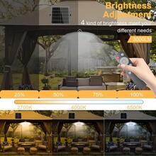 CYPNSolar Lámpara Colgante 3000LM 2700-6500k Regulable Lámparas UFO LED IP65 Impermeables Exterior Iluminación con Motion Sensor y Control Remoto para Patio Garajes Industrial Etc ModernoFashion - 213470796 - Ver 3