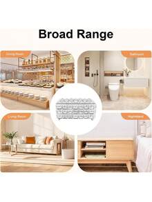 1pc Silver Tissue Box Cover, Rectangular Tissue Paper Holder, Suitable For Bathroom, Bedroom, Living Room, Desk, Vanity - Silver - View 5