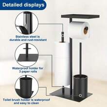 Magazine Rack - [Black] - View 6