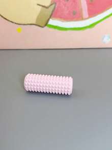 1:12 比例迷你运动器材，泡沫轴、按摩棒、壶铃、哑铃、杠铃片，瑜伽和普拉提健身工作室迷你配件，娃娃屋装饰，背包钥匙扣挂件，节日小礼物 - 彩色 - 查看 15