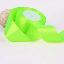 22 Yards/Roll 1.6 Inch Red Satin Ribbon, DIY Rose Flower Decor, Cake Packaging, Sash (39 Color Options) - Multicolor - View 12