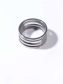 1pc Stainless Steel Easy Open Split Ring Tool, Jewelry Making Tool, Split Ring Opener, Suitable For DIY Jewelry Making - Multicolor - View 3