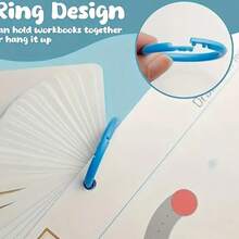 1pc 32-Page Full Brain Development Training Set, Reading And Writing Workbook - Pen Control & Drawing Education Book | Learn Writing Skills, Erasable Kids' Writing Stickers, Back-To-School Gift, Birthday Present, Christmas, Thanksgiving, And 11 Other Holiday Gifts (Excludes Pen And Eraser) - Multicolor - View 10