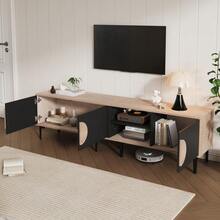 Television Stands & Entertainment Centers - Black - View 3