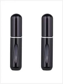 1个/2个/3个/4个/5个装 5毫升便携式迷你香水可填充喷雾瓶，配有香水泵头，适合旅行和户外使用