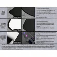 Gothic Witchy Bookshelf Mousepad, Floral Dark Academia Desk Ma, Books Skulls & Candles, Occult Lover Gift For Home Office, Bookish Decor - Hình chữ nhật - Xem 7