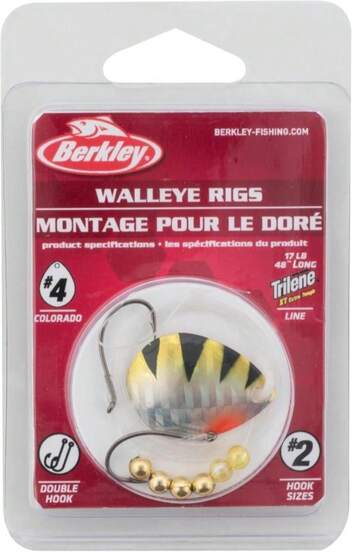 Berkley Walleye Mono Rigs - Colorado