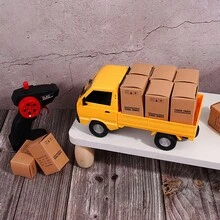 Juguetes Carros Control Remoto Camion Recargable Ninos Regalos Juguete Amarillo - Amarillo - Ver 8