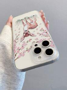 1 pieza Funda protectora de lente con diseño de ciervo compatible con Samsung, Nothing, Pixel, INFINIX, Apple, Xiaomi Redmi - Multicolor - Ver 6