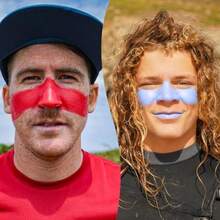 Extreme Sunscreen Zinc Stick - Red White Blue 3-Pack SPF50+ Colored Zinc Oxide Sticks For Face - Made In Australia - As Pic - View 5