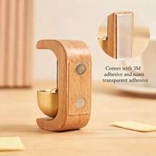 Brass Dopamine Wind Chime Creative Bedroom Hanging Decoration Entrance Door Bell Meditation Summer Breeze Hanging Ornament Door Decor Bell - Multicolor - View 4