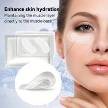 MicroGlow Eye Masks, Eye Patches, Hyaluronic Acid Eye Masks, Effectively Improve Dark Circles, Fade Forehead Wrinkles And Nasolabial Folds, Hyaluronic Acid & Collagen Micro Eye Masks, Effectively Improve Dark Circles, Puffiness And Fine Lines, Tighten, Smooth And Brighten Skin. - Clear - View 10