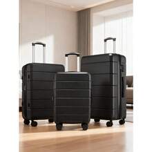 1pcs/3pcs 20/24/ 28 Inch Luggage Set Expandable Hard Shell Suitcase With Spinner Wheels The Needs Of The Whole Family On Vacation Travelers' Vacation Essentials