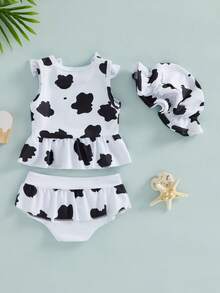 Baby Girls Beachwear - Hitam - View 2