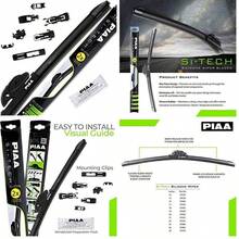 PIAA Aero  Limpiaparabrisas de silicona Premium 4, 48.26 cm - 48,26 centímetros - Ver 11