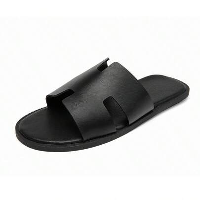 2025 Summer New Men's Casual Non-Slip Slippers, Open Toe Soft Bottom Sandals