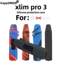 VapeSMOD Silicone Case For OXVA XLIM Pro 3, Liquid Silicone Textured Design, Soft, Full Coverage Anti-Slip Protective Cover, Shockproof, Suitable For Festivals, Celebrations, Occasions, Seasons, Gift For Friends