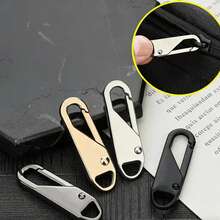 4pcs Zipper Repair Kit - Quickly Fix Broken Zippers On Suitcases, Bags & More - Gold - View 8