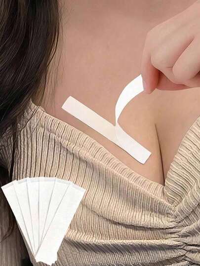 180 piezas Pegatinas antirreflejo invisibles, pegatinas de fijación antideslizantes invisibles, adecuadas para ropa, accesorios íntimos a prueba de sudor y antideslizantes, para el pecho, la falda, adecuadas para pegatinas de joyas de cumpleaños, pegatinas de papel tapiz y pegatinas adhesivas por ambos lados