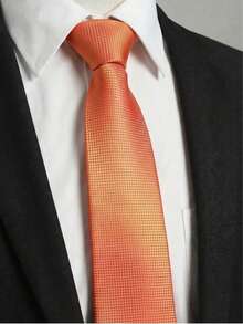 1条精美格纹纯色时尚高档领带，适合婚礼、派对、商务、节日和送礼场合。 - 格紋款 - 查看 13