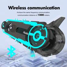 Moto Type-C Charging, Wireless MP3 Headphones, Can Accommodate Up To 6 Riders, 1000M Range - AA - View 7