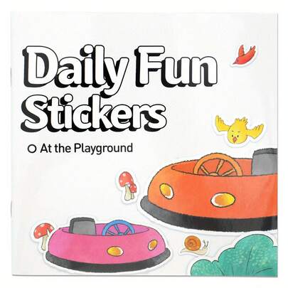 Amusement Park Sticker Scenes – Rides, Tickets & Snacks With Place-The-Item Challenges