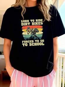 New 2026 Printed T-Shirt, Made From 100% Pure Cotton, Soft And Breathable Fabric. Unisex Design For Men And Women, Comfortable For Everyday Wear And Various Occasions. - Black 1 - 查看 2