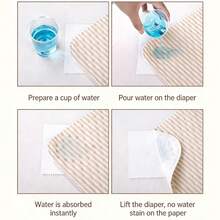 Reusable & Washable Hamster Pee Pads - Quick Drying, Anti-Slip, Instant Absorption, Suitable For All Seasons - Multicolor - View 5