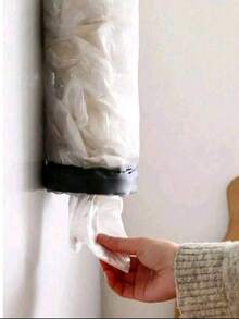 1个/3个装壁挂式塑料袋收纳架，塑料袋架，购物袋支架，网状悬挂式储物袋收纳架，适用于家庭厨房、夏季海滩派对、食品、露营、房间装饰和厨房配件，网状悬挂式储物架，可回收利用，可存放垃圾、折叠袋、悬挂式购物袋（不含挂钩） - 彩色 - 查看 2