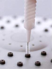 10件套清洁刷套装，包含手机孔刷、淋浴地漏刷、喷嘴刷、缝隙刷、多功能小清洁刷、除尘刷、盲区刷，清洁用品，清洁工具，园艺工具 - 彩色 - 查看 5