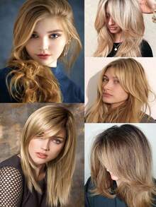 4-Inch Top Pad Hair Piece Wig For Women, One-Piece, Two-Clip, Invisible And Seamless, Small-Sized, For Hair Loss Compensation - Multicolor - View 11