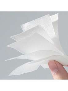 500pcs Ultra-Thin Makeup Remover Pads, Square Face, Lip & Nail Polish Remover Pads, Non-Woven Fabric, Soft & Non-Shedding - Multicolor - View 2