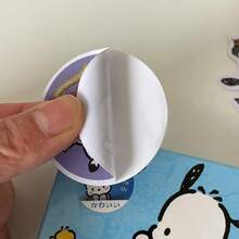 1 Set/60pcs Japanese Cartoon Character Gift Box With Cartoon High-Value Patterns, Cute Student Hand Account Decoration Stickers, Ins Style, Holiday Gift, Cute And Affordable, Creating A Sense Of Surprise, A Gift For Friends (Stochastic Style) - Multicolor - View 3