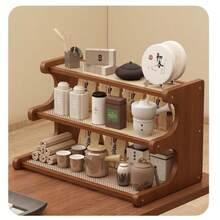 1 Giá đựng cốc nhiều tầng bằng tre - Dễ lắp ráp, thích hợp để lưu trữ trong nhà bếp và phòng ăn, có thể đựng cốc và ly - Bề mặt tre tự nhiên, tiết kiệm không gian trang trí nhà cửa và lưu trữ trên mặt bàn, kệ đựng đồ bằng tre. - màu nâu - Xem 3