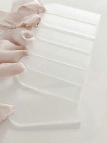 5/10张亚克力婚礼座位卡，优雅拱形设计 - 空白姓名牌，适用于婚礼、新娘送礼会、招待会 - 耐用派对装饰、婚礼礼物、招待会装饰 - 彩色 - 查看 7