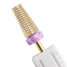 1 Pc Tungsten Steel Nail File Head, A Manicure Tool Suitable For Quickly Removing Nail Gel And Acrylic Nail Polish. - Multicolor - View 5