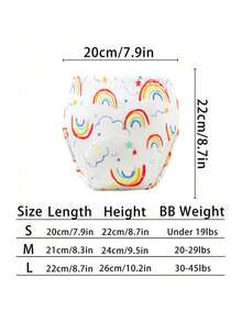 3pcs/6pcs Baby Potty Training Pants, Cute Cartoon Patterns, Soft Material, Leak-Proof & Washable, Suitable For 0-3 Years Old Baby Boys And Girls - Multicolor - View 3