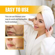 10PCS Collagen Smile Patch To Lift Skin, Tighten Face, Fade Wrinkles, And Smooth Wrinkles - Yellow - View 7