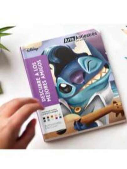 Descubre a los mejores amigos Pasta blanda – Libro grande, Descubre a los mejores amigos, arte antiestrés