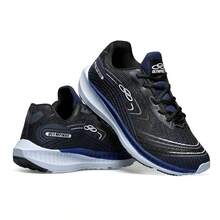 Men's Modern Unisex Stylish Athletic Shoes, Lightweight, Comfortable, Durable, Ideal For Gym, Walking, And Everyday Use, Sizes 34 To 43 - Màu xanh hải quân - Xem 2