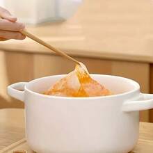 50片装厨房吸油纸 - 白色油脂过滤器，适用于汤、油炸食品和煎炸 - 易于清洁，经久耐用且吸油性强，非常适合去除锅碗瓢盆上的油脂，厨房必备 | 现代厨房用品 | 耐用纸张，油脂去除工具 | 厨房卷纸，厨房工具和用具，带糖罐盖，悬挂式食品储存密封纸，塑料吸油珠，烹饪必需品 - 白色 - 查看 4
