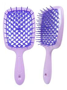 专业通风吹风梳 - 弧形吹风梳，湿发专用扁平梳，通风吹风梳，女士湿发梳