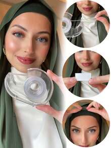 36片/包头带胶带配件，遮阳帽造型，佩戴方便，休闲头带改造，双面防滑