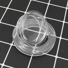 Waterproof Garden Umbrella Stopper - 2 Pieces In Transparent Silicone, Hole Cover For Umbrella Base And Outdoor Table, Protection Against Water And Dust