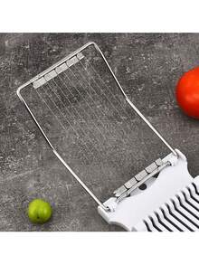 1个不锈钢手动切片器 - 锋利的方形刀片可轻松切片奶酪、水果、鸡蛋和火腿 - 制作三明治、午餐盒和健康零食的完美厨房工具 - 彩色 - 查看 5