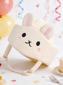 Cute Bear Anti-Fall Hat, Baby Toddler Walker Safety Helmet, Anti-Collision Protective Headgear For Children Aged 10-36 Months - Beige Bunny - View 2